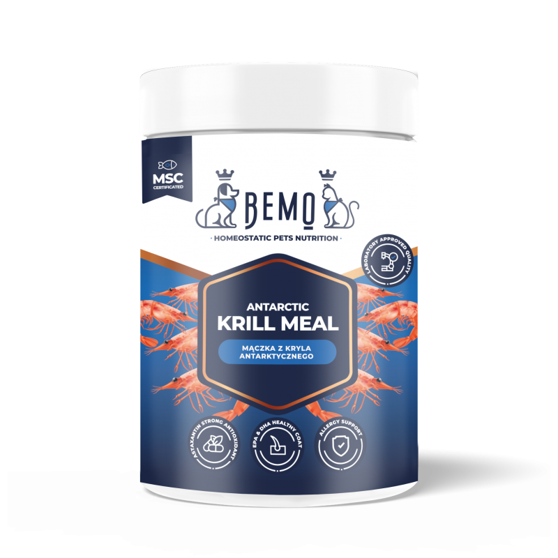DUNCHO Antarctic Krill Meal - krillová múčka pre psy a mačky 100g