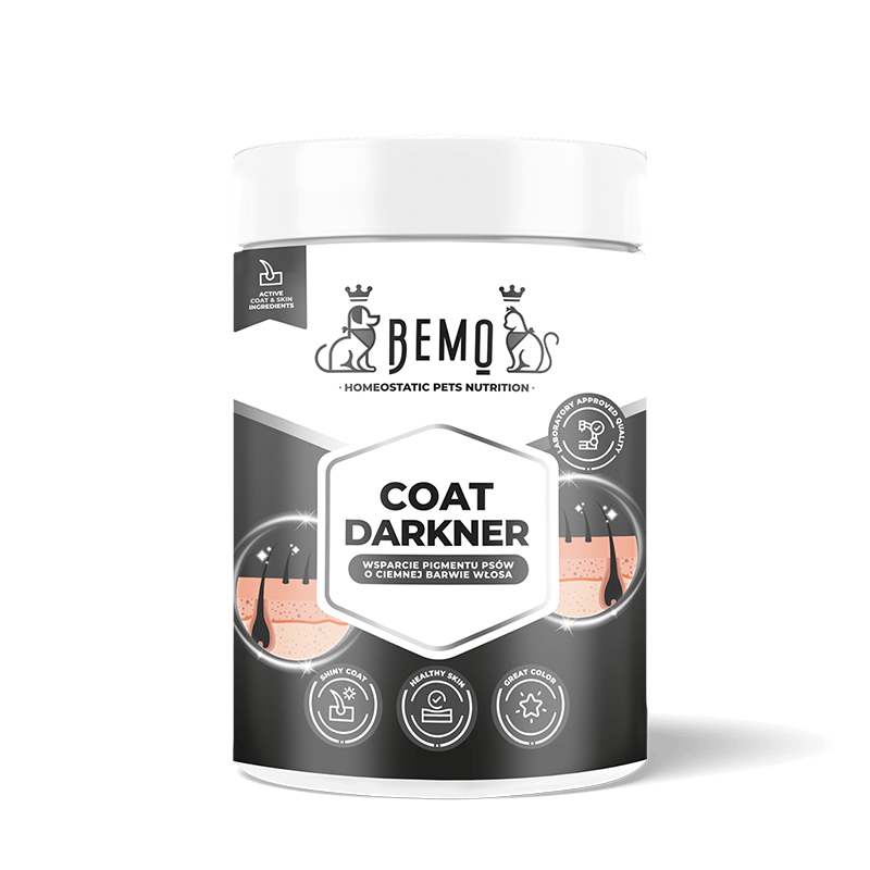 DUNCHO Coat Darkner - doplnok na zvýraznenie tmavej farby srsti psov 150g