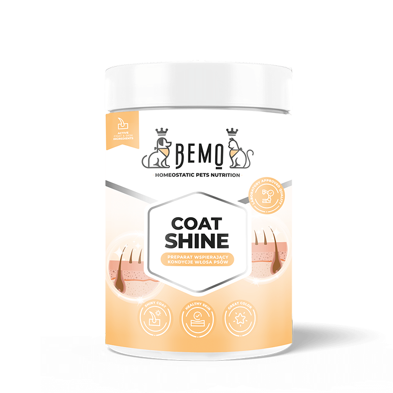 DUNCHO Coat Shine - doplnok stravy na zlepšenie stavu srsti psov